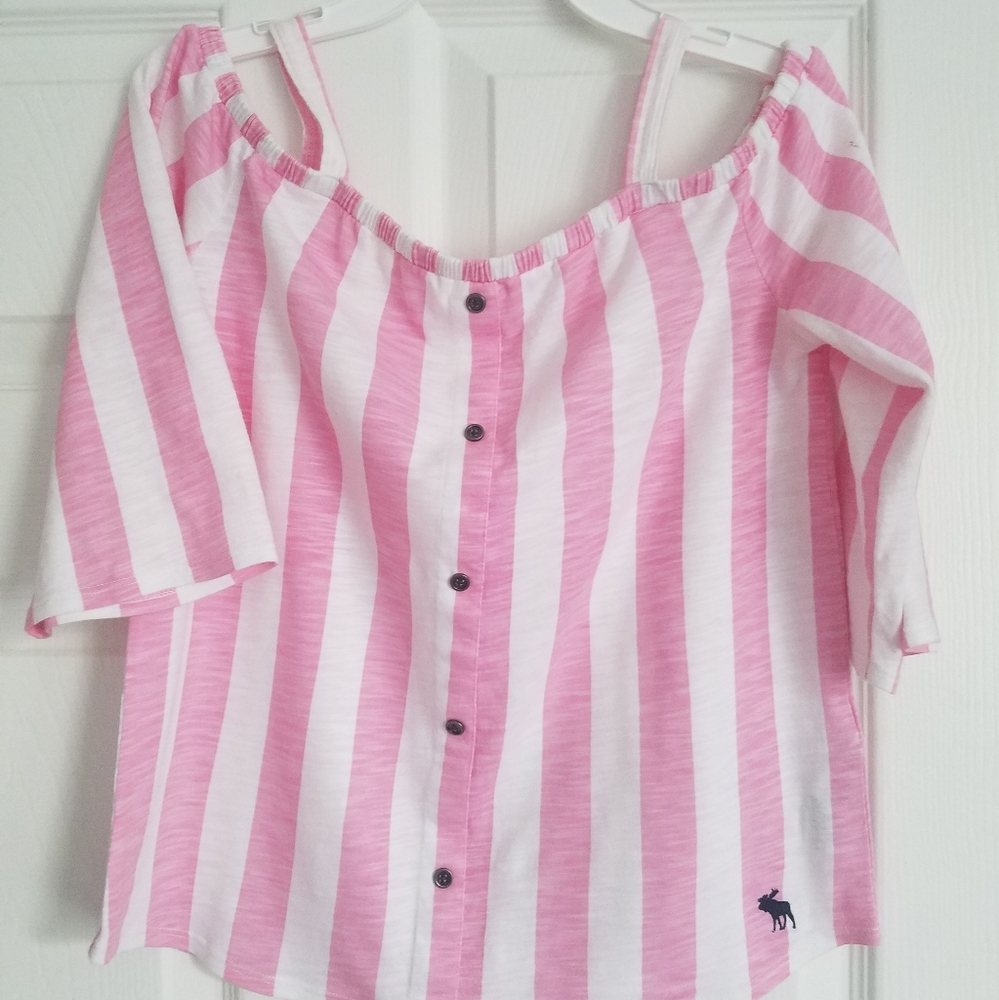 Girls Abercrombie Off Shoulder Top